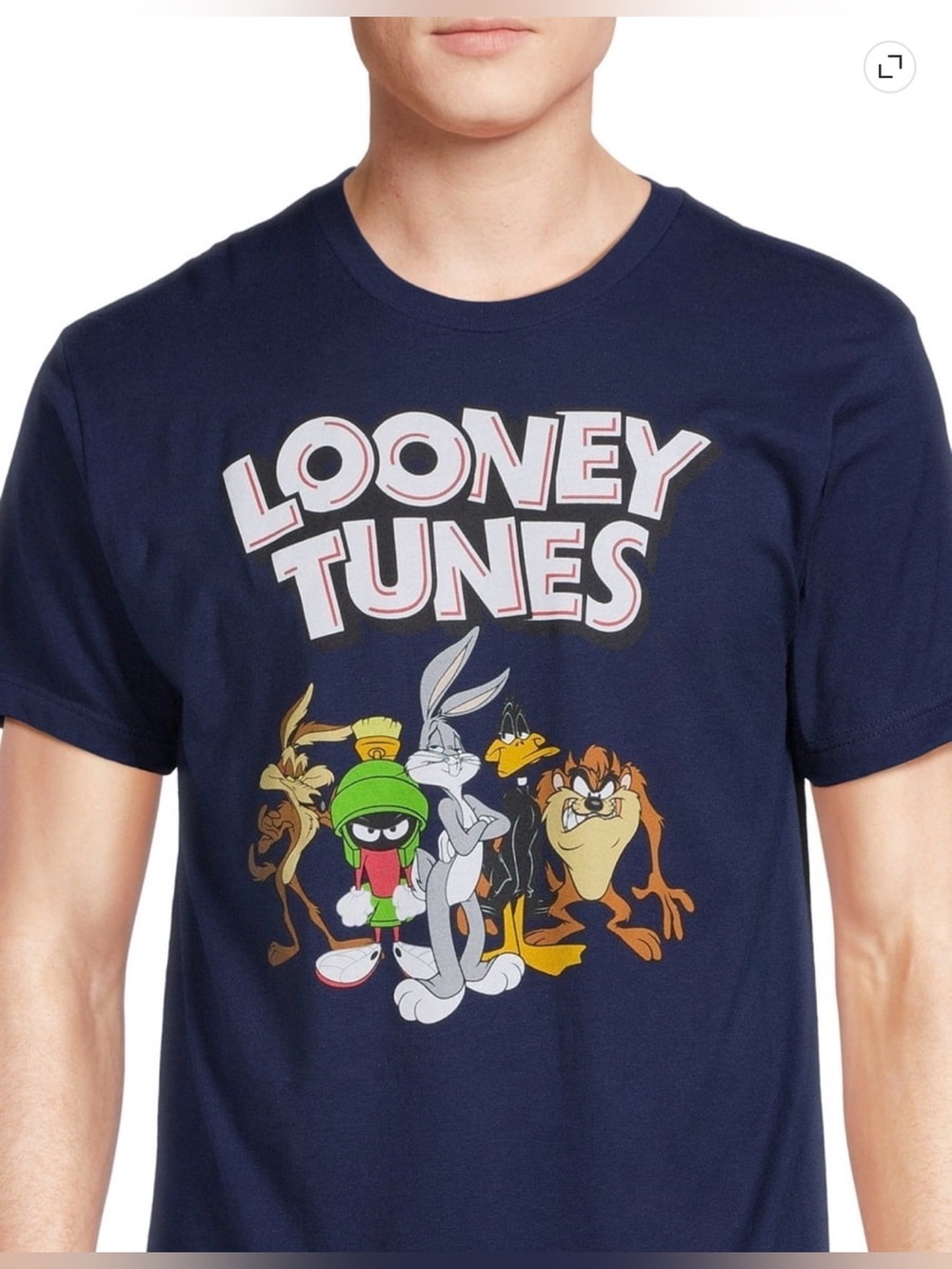 Warner Bros. Navy Looney Tunes Character Graphic Tee